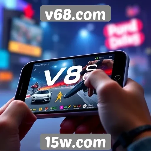 Desempenho de v68.com em dispositivos móveis